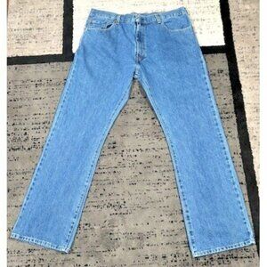 Levis 517 Jeans Mens 40x34 Blue Bootcut Western Medium Wash Denim Workwear